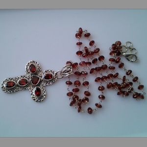 GARNET NECKLACE